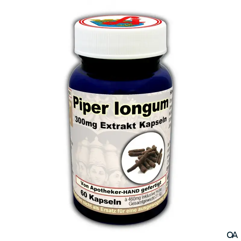 Piper Longum 300 mg Extrakt Kapseln