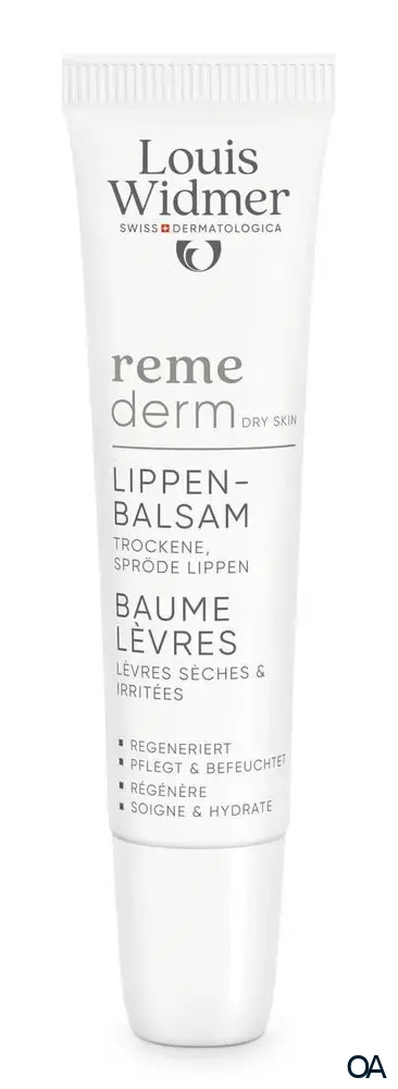 Louis Widmer Remederm Dry Skin Lippenbalsam - ohne Parfum