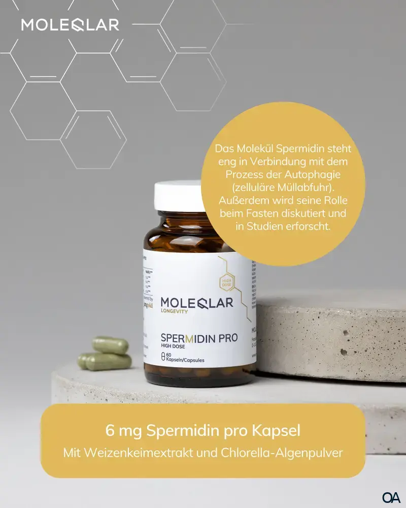 MoleQlar Longevity Spermidin PRO Kapseln