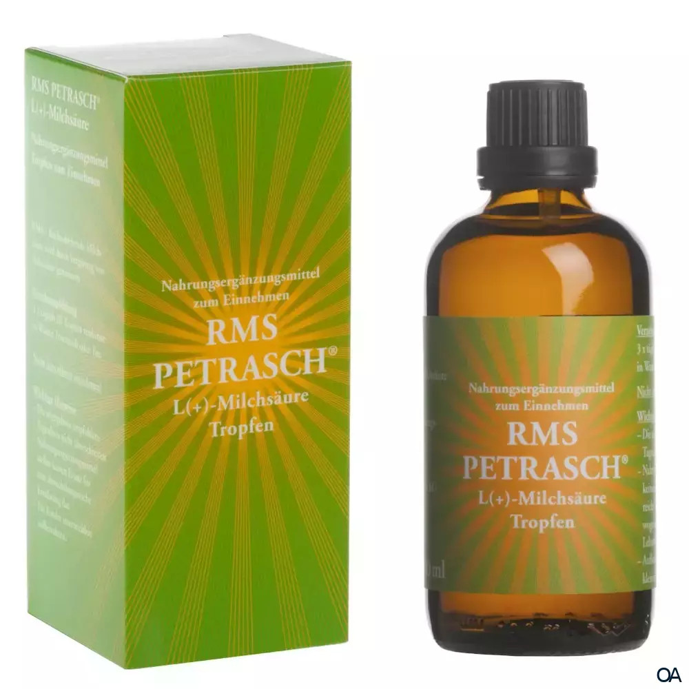 RMS Petrasch L(+)-Milchsäure Tropfen RMS Petrasch L(+)-Milchsäure Tropfen