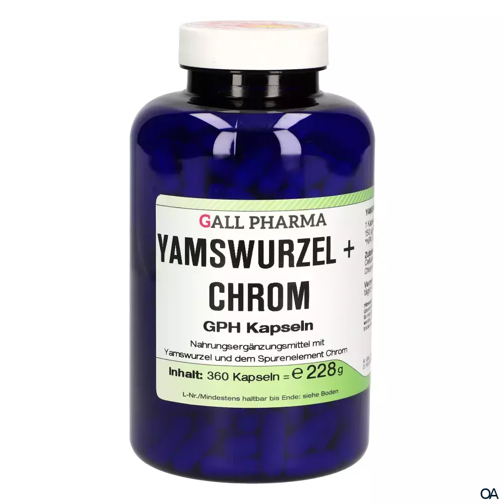 Gall Pharma Yamswurzel + Chrom Kapseln
