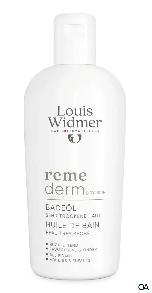 Louis Widmer remederm Dry Skin Badeöl - leicht parfümiert Louis Widmer remederm Dry Skin Badeöl - leicht parfümiert