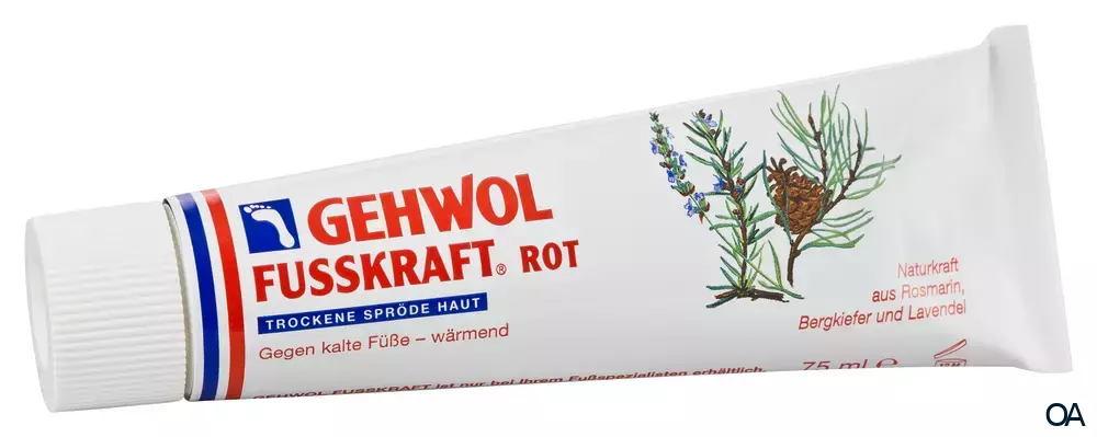 GEHWOL® FUSSKRAFT ROT, trockene spröde Haut