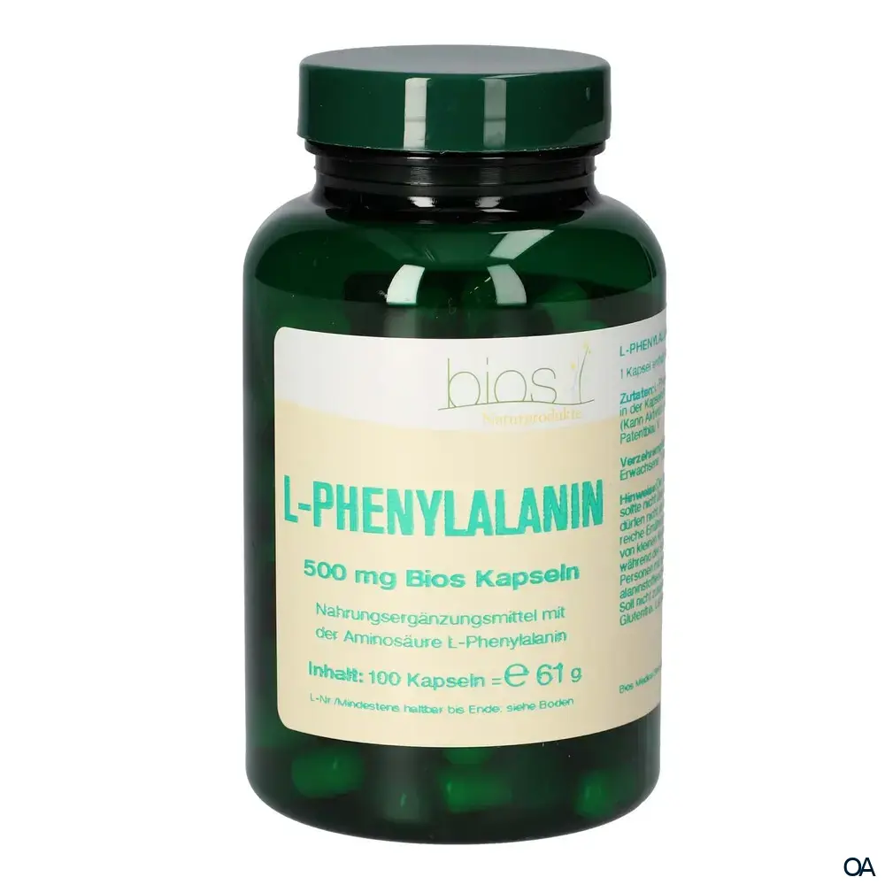 Bios L-Phenylalanin 500 mg Kapseln