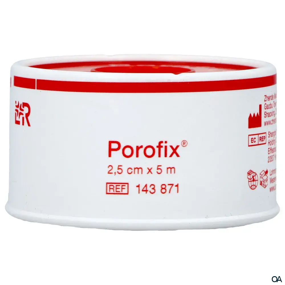 Porofix® Heftpflaster Spule 2,5 cm x 5 m