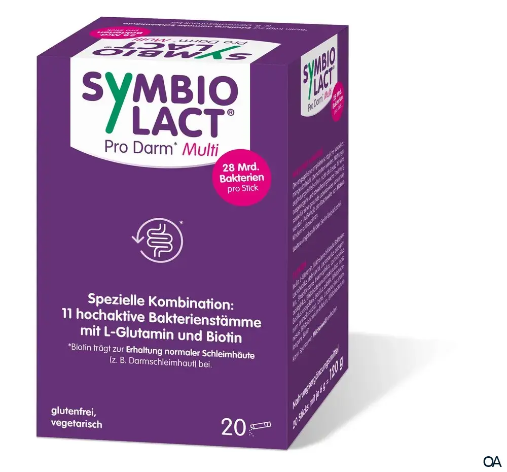 SymbioLact® Pro Darm* Multi Sticks SymbioLact® Pro Darm* Multi Sticks