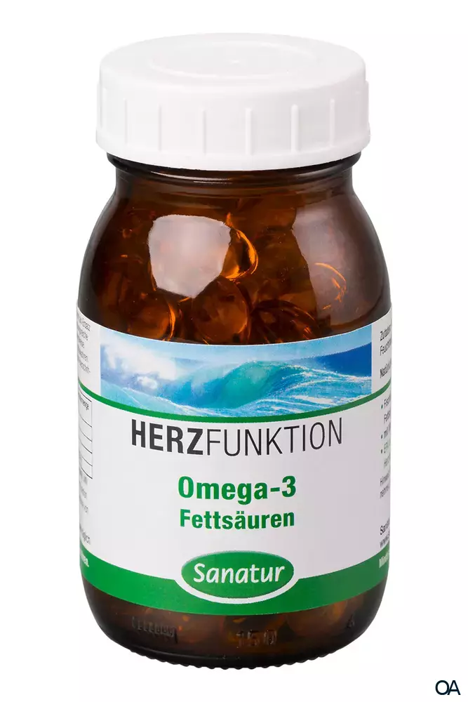 Sanatur Omega-3 Fettsäuren Fischöl Kapseln Sanatur Omega-3 Fettsäuren Fischöl Kapseln