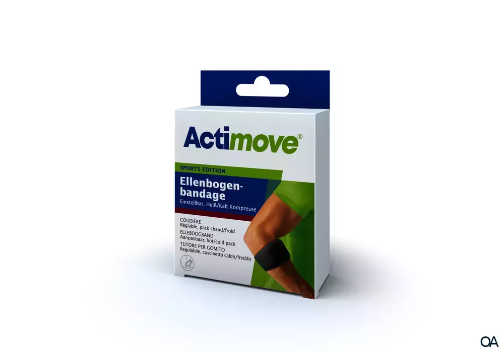 Actimove® Sport Edition Ellenbogenbandage Einstellbar, Heiß/Kalt Kompresse Actimove® Sport Edition Ellenbogenbandage Einstellbar, Heiß/Kalt Kompresse