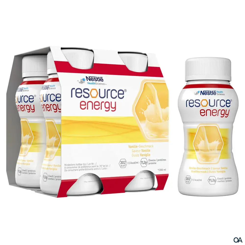 Resource® Energy Hochkalorische Trinknahrung - Vanille 200 ml