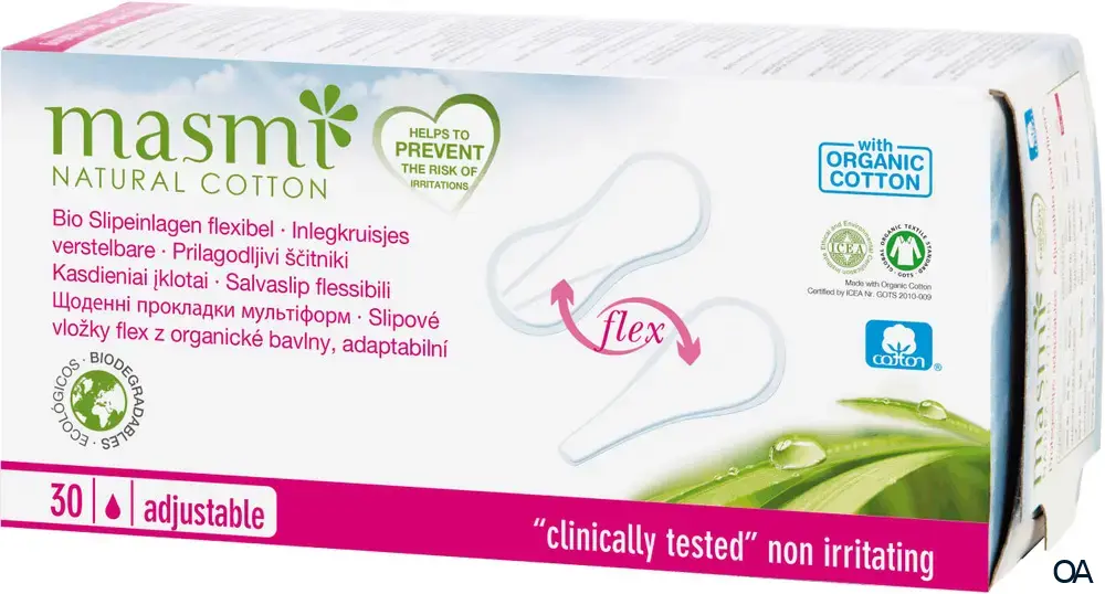 Masmi Organic Care - Bio Slipeinlagen Flex Masmi Organic Care - Bio Slipeinlagen Flex