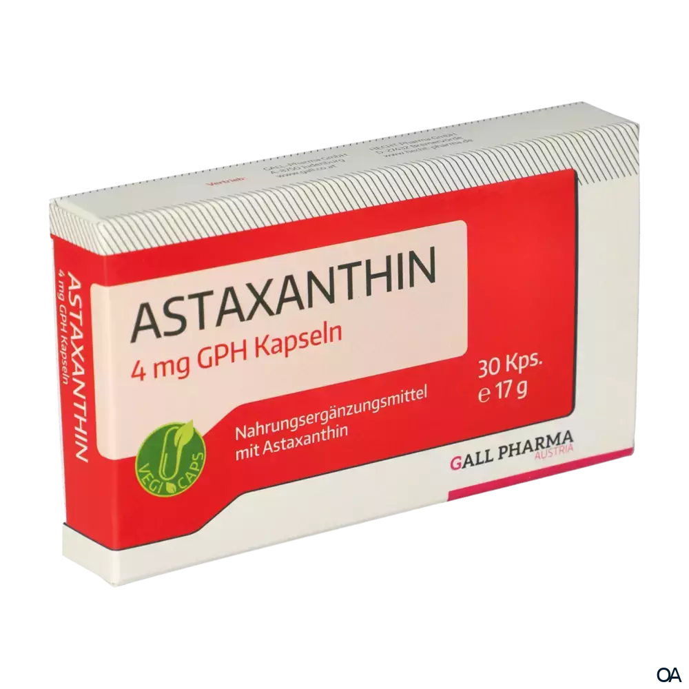 Gall Pharma Astaxanthin 4 mg Kapseln