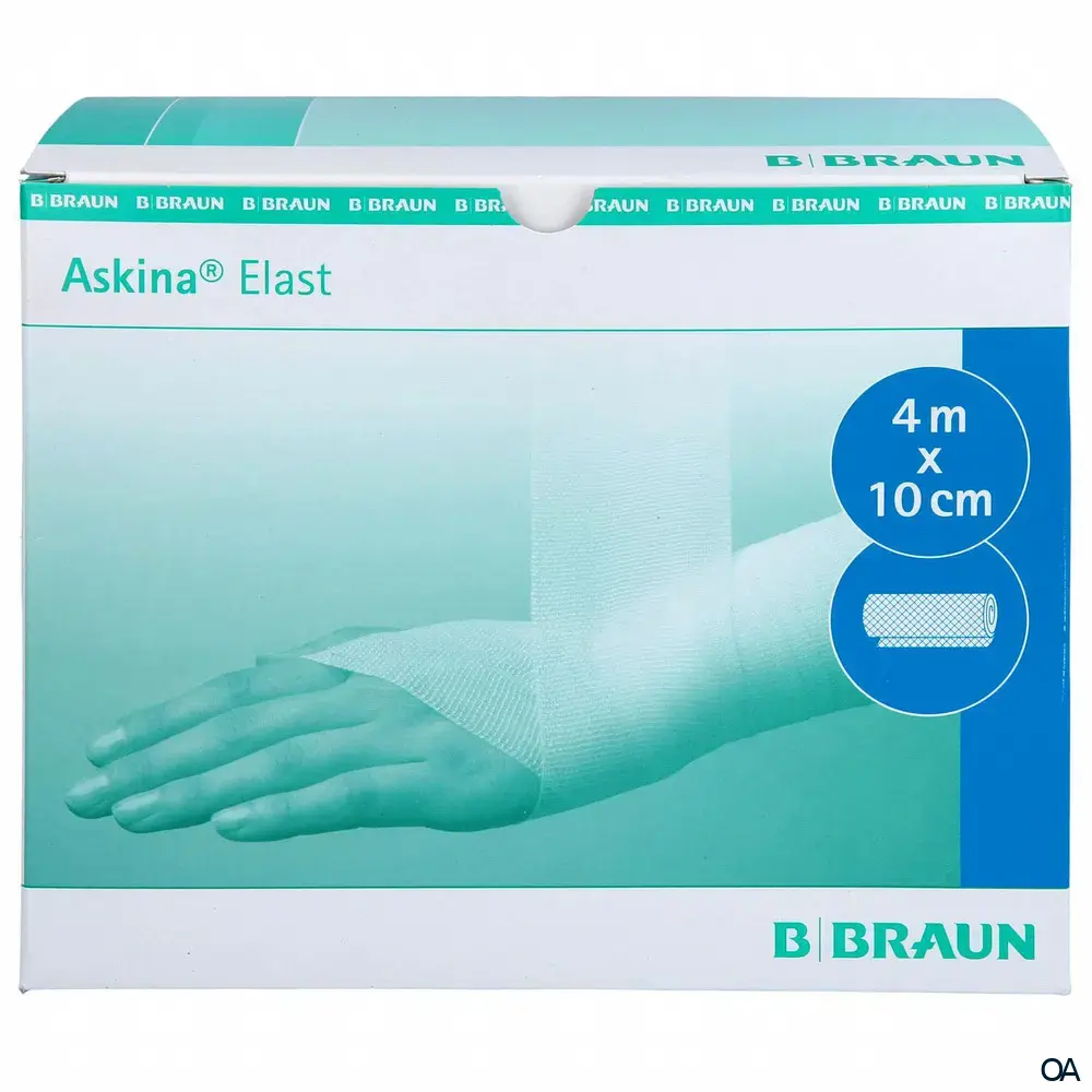 Askina® Elast Elastische Fixierbinde, 10 cm x 4 m