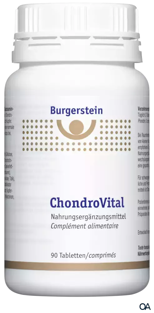 Burgerstein ChondroVital Tabletten Burgerstein ChondroVital Tabletten