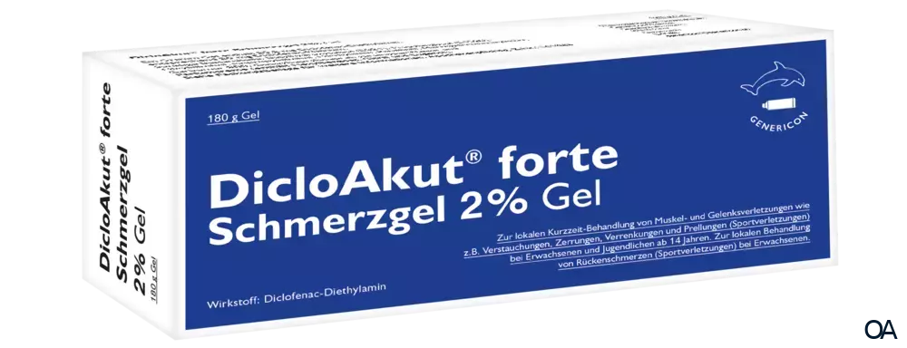 DicloAkut® forte Schmerzgel 2 % Gel