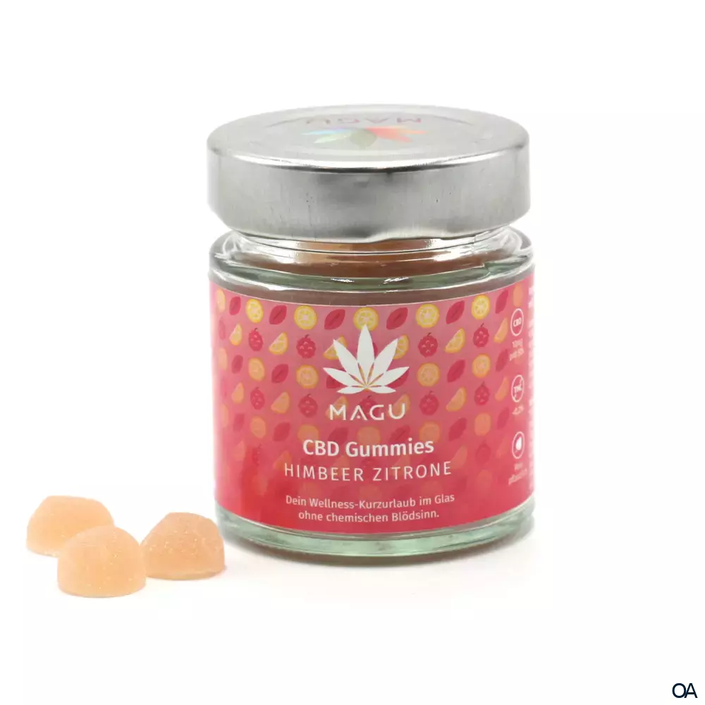 MAGU CBD Gummies Himbeer-Zitrone MAGU CBD Gummies Himbeer-Zitrone