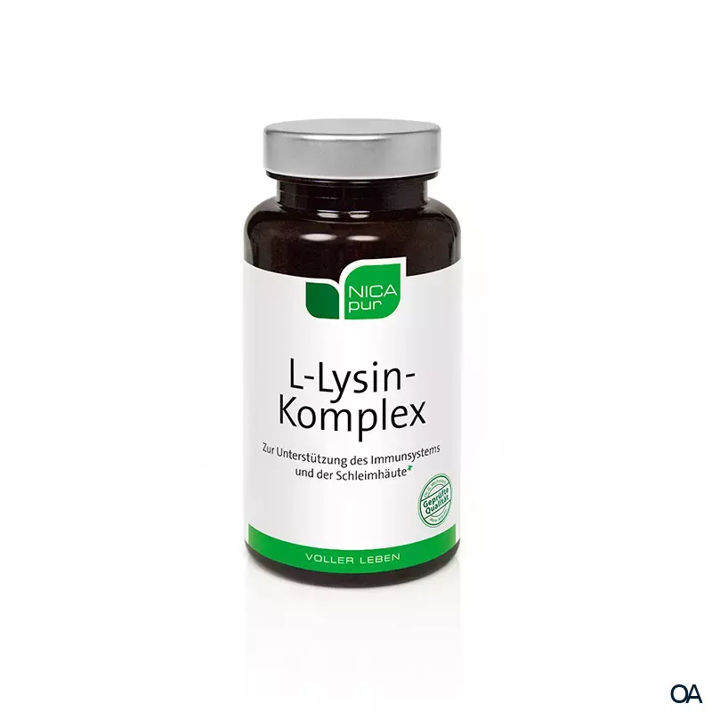 NICApur L-Lysin Komplex Kapseln NICApur L-Lysin Komplex Kapseln