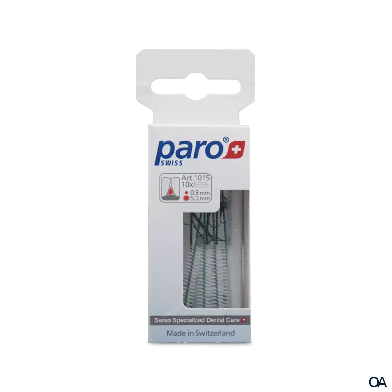 paro® isola long Zwischenraumbürste, fein, grün, zylindrisch, ø 5 mm paro® isola long Zwischenraumbürste, fein, grün, zylindrisch, ø 5 mm