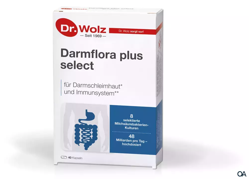 Dr. Wolz Darmflora plus® select Kapseln Dr. Wolz Darmflora plus® select Kapseln