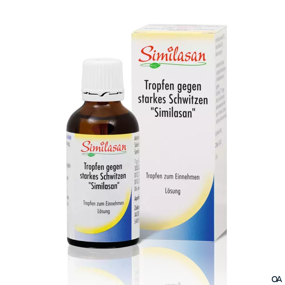 Similasan Tropfen gegen starkes Schwitzen Similasan Tropfen gegen starkes Schwitzen