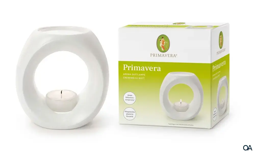Primavera Duftlampe Primavera - Cremeweiß matt
