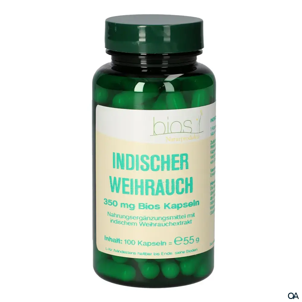 Bios Indischer Weihrauch 350 mg Kapseln