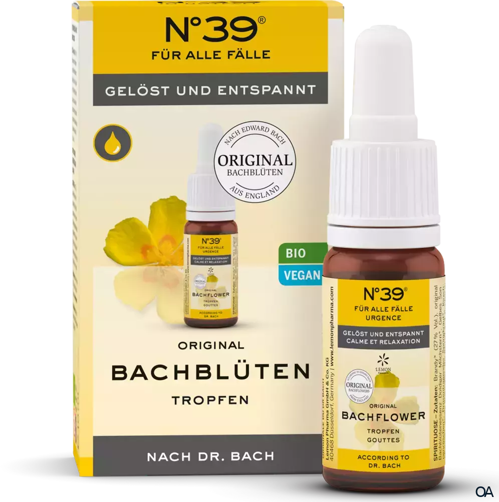 Lemon Pharma N°39 Liquid Bachblüten Tropfen Lemon Pharma N°39 Liquid Bachblüten Tropfen