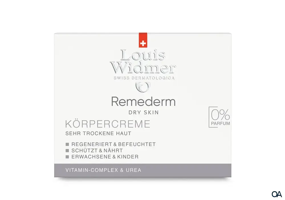 Louis Widmer Remederm Dry Skin Körpercreme - ohne Parfum