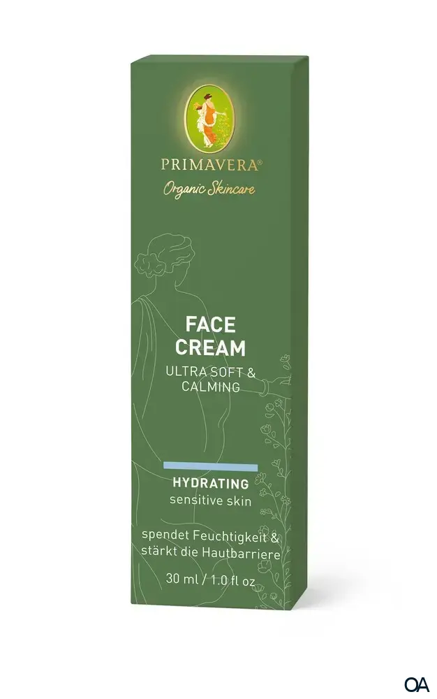 Primavera Hydrating Face Cream - Ultra soft & Calming