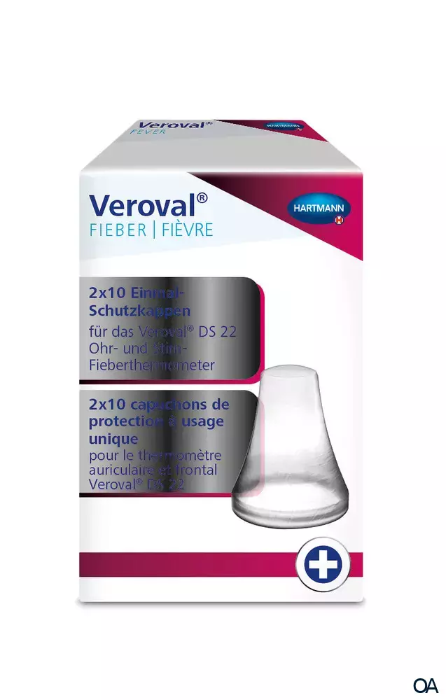 Veroval® PC22 Einweg-Schutzkappen Veroval® PC22 Einweg-Schutzkappen