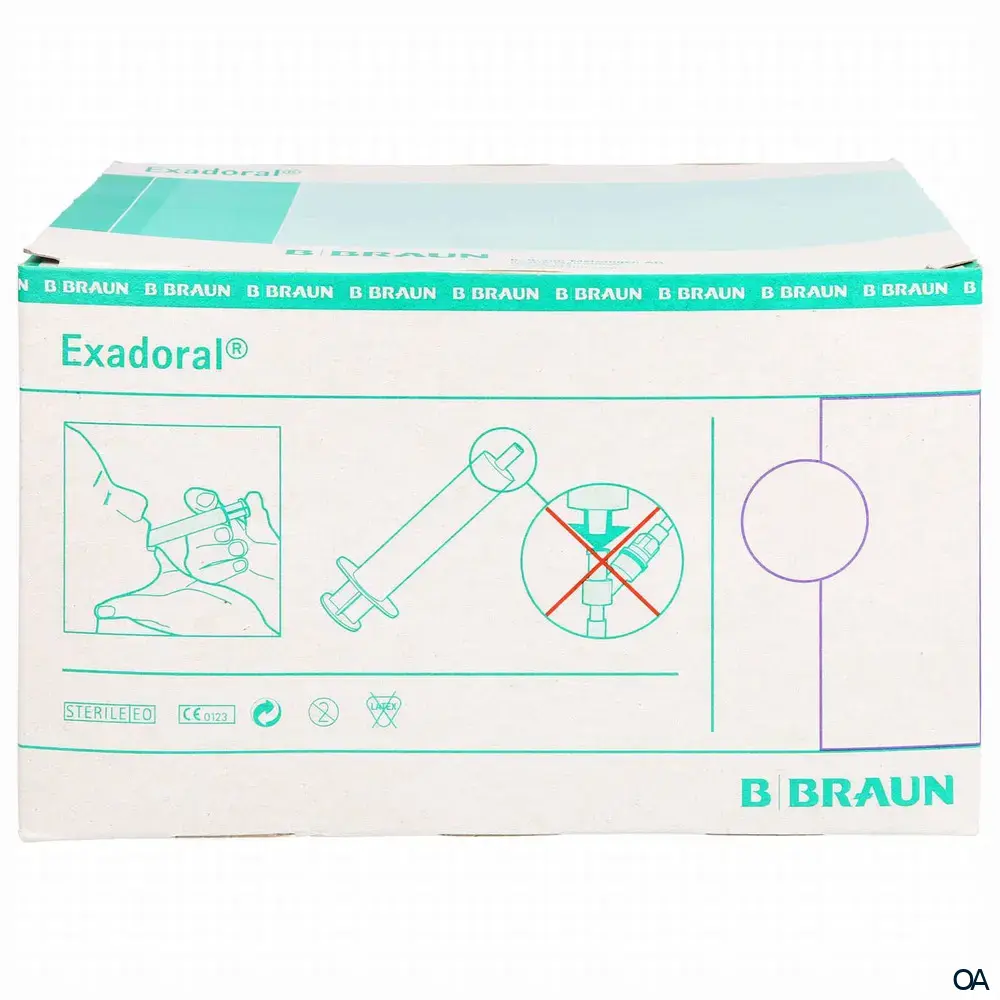 Exadoral® Einmalspritzen mit oralem Ansatz, 20 ml