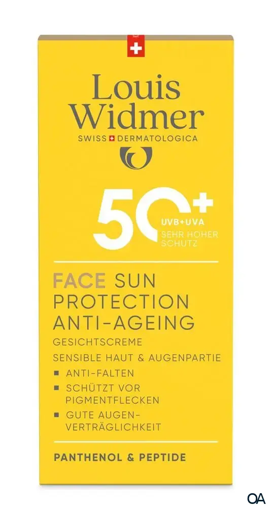 Louis Widmer suncare Face Sun Protection Anti-Ageing 50+ Gesichtscreme - leicht parfümiert Louis Widmer suncare Face Sun Protection Anti-Ageing 50+ Gesichtscreme - leicht parfümiert