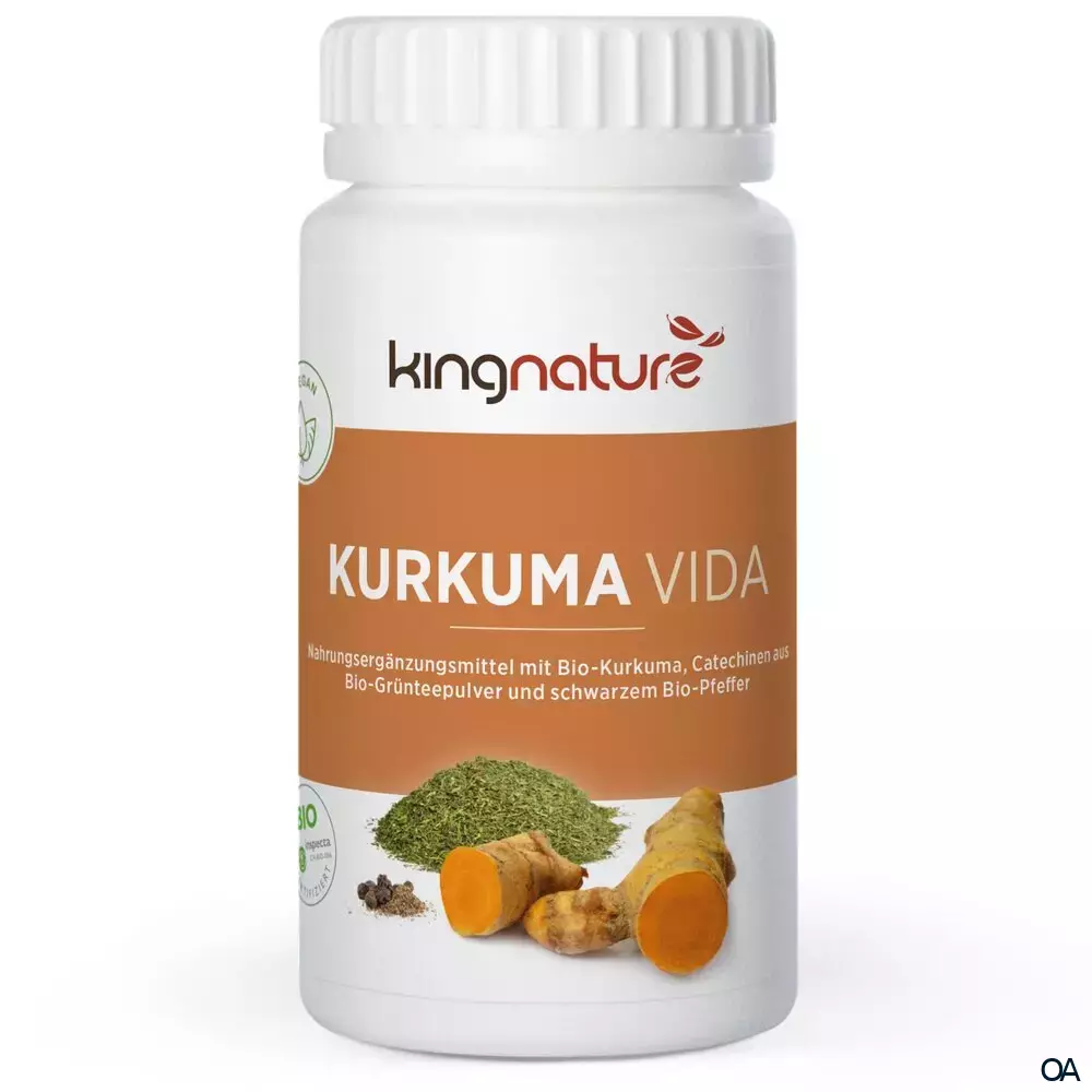 Kingnature Kurkuma Vida Kapseln Kingnature Kurkuma Vida Kapseln