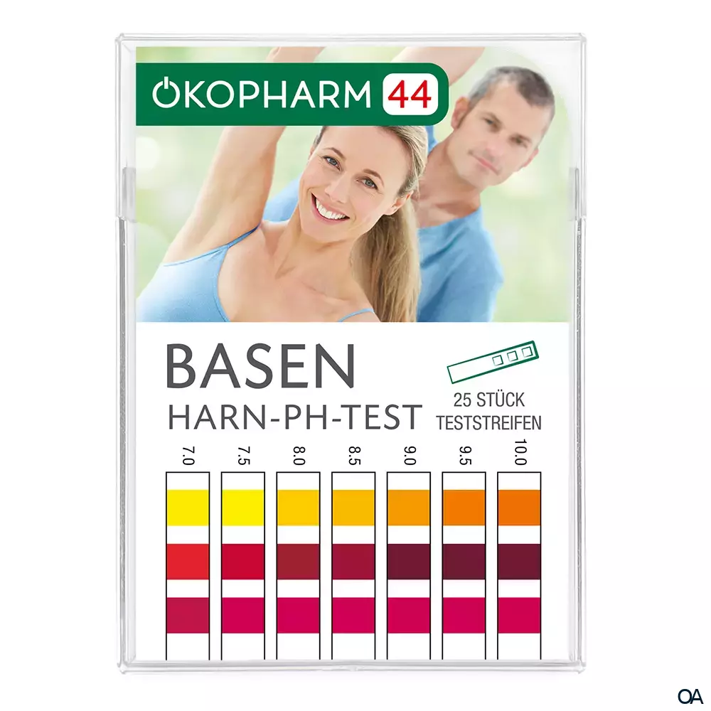 Ökopharm44 Basen pH-Test Teststreifen Ökopharm44 Basen pH-Test Teststreifen