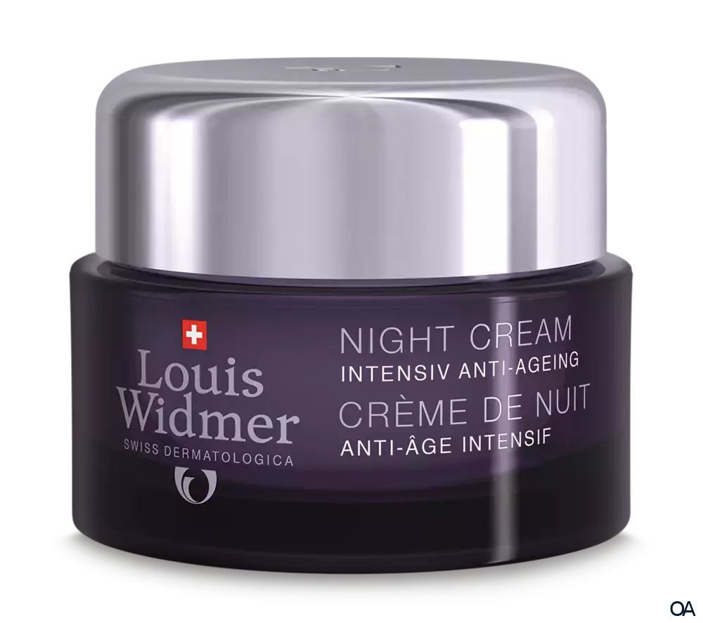 Louis Widmer Nachtpflege Night Cream Intensiv Anti-Ageing - ohne Parfüm
