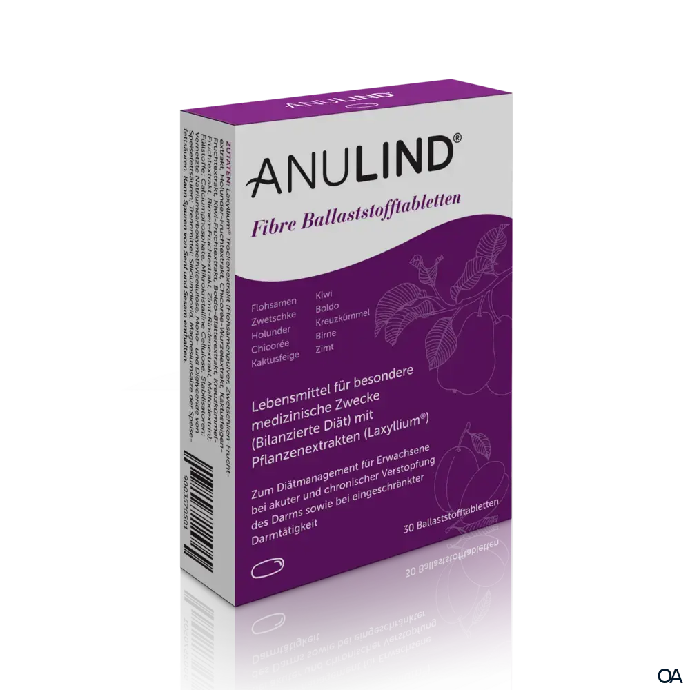 ANULIND® Fibre Ballaststofftabletten ANULIND® Fibre Ballaststofftabletten
