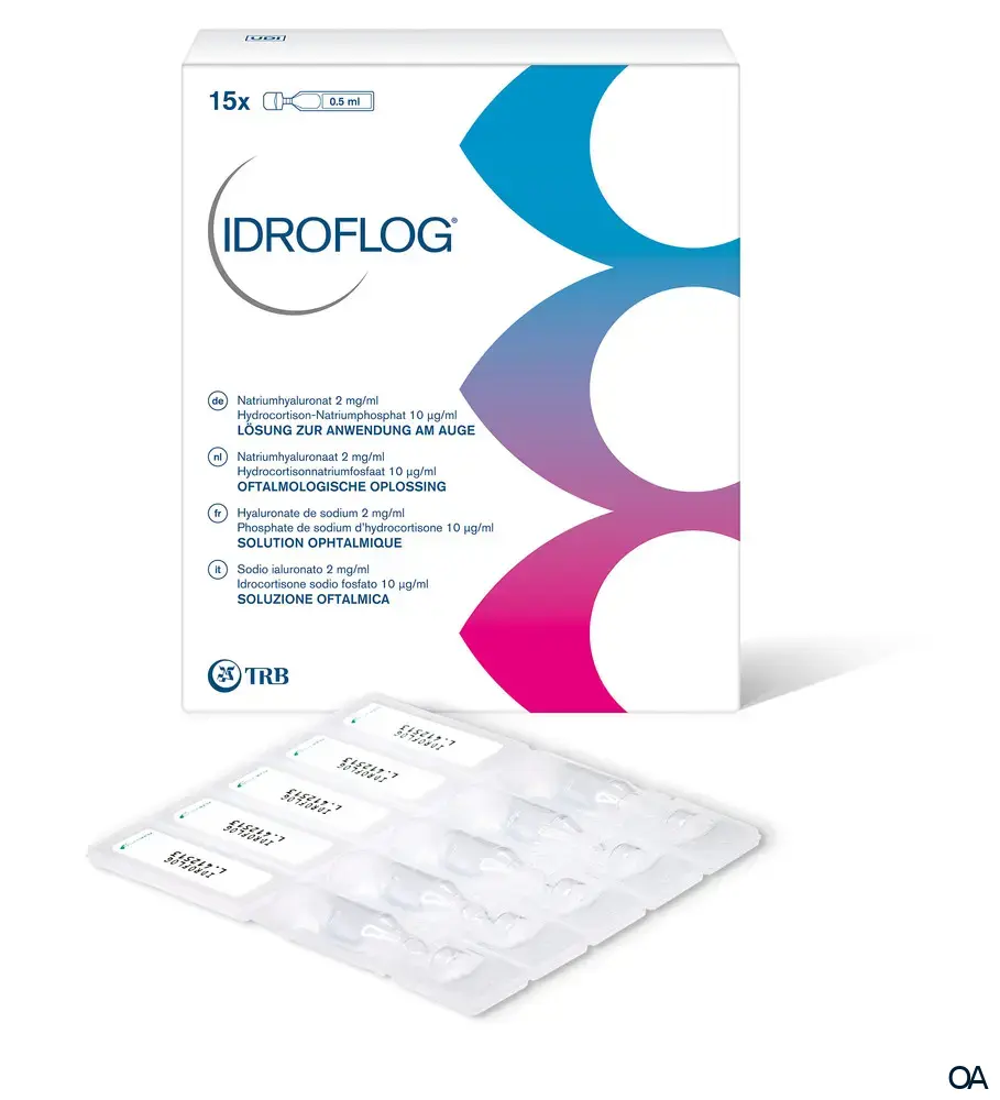 Idroflog® Augentropfen Einzeldosen 15 x 0,5 ml