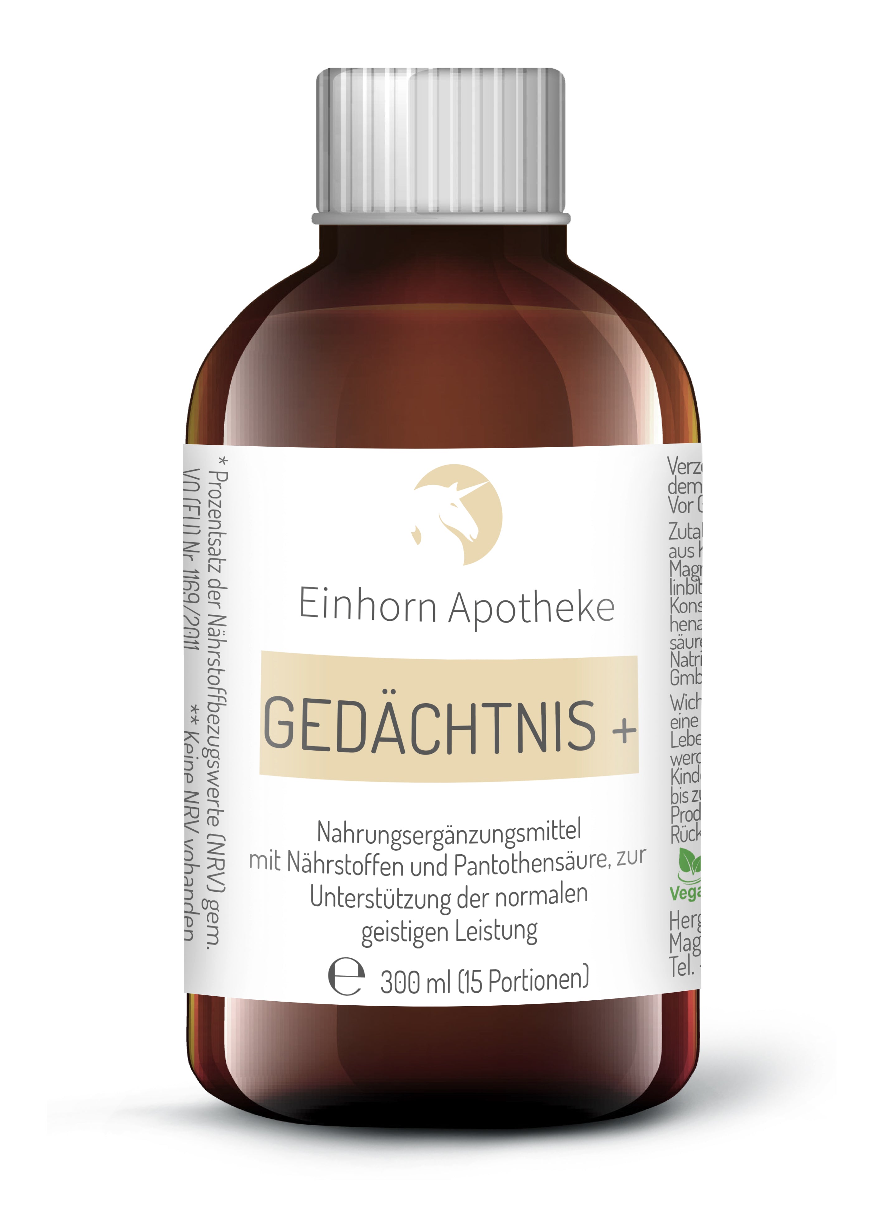 GEDÄCHTNIS SAFT EINHORN GEDÄCHTNIS SAFT EINHORN