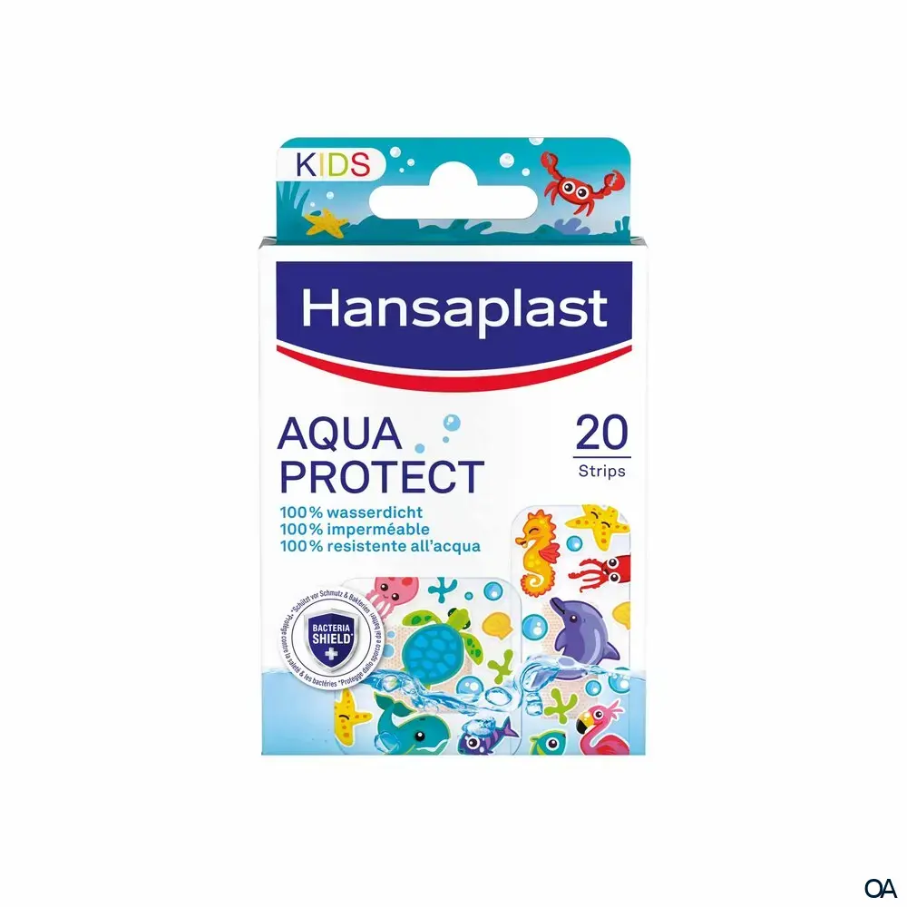 Hansaplast Aqua Protect Kids Strips - 2 Größen Hansaplast Aqua Protect Kids Strips - 2 Größen