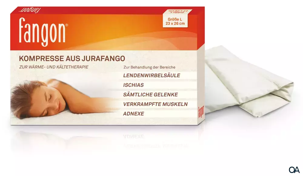 fangon® Kompresse aus Jurafango Größe L fangon® Kompresse aus Jurafango Größe L