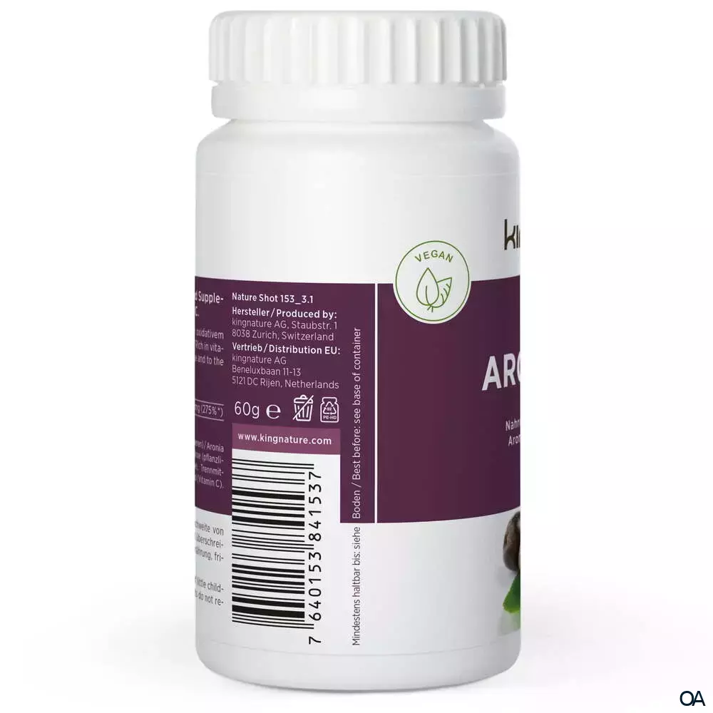 Kingnature Aronia Vida Kapseln