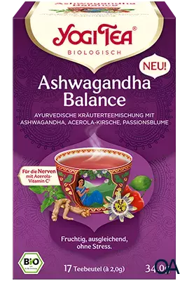 Yogi Tea Ashwagandha Balance - Ayurvedische Kräuterteemischung Yogi Tea Ashwagandha Balance - Ayurvedische Kräuterteemischung