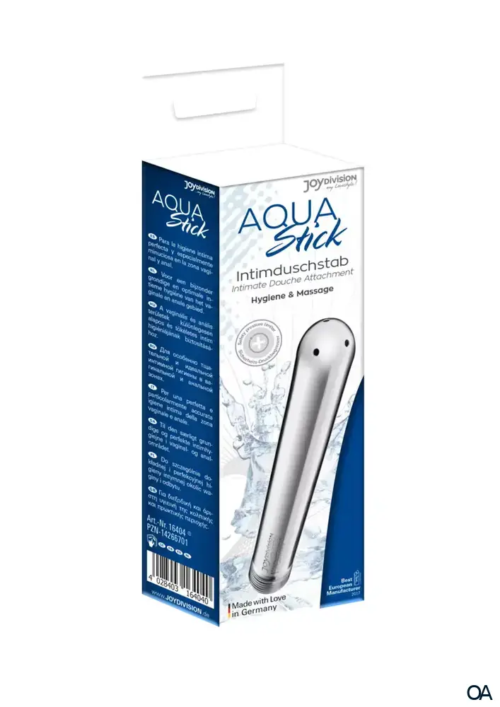 JOYDivision AQUAstick – Intimduschstab, Silber JOYDivision AQUAstick – Intimduschstab, Silber