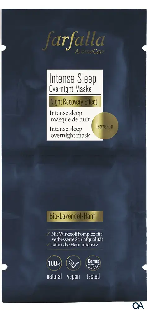 Farfalla Intense Sleep Overnight Maske, Night Recovery Effect 2 x 3,5ml Farfalla Intense Sleep Overnight Maske, Night Recovery Effect 2 x 3,5ml
