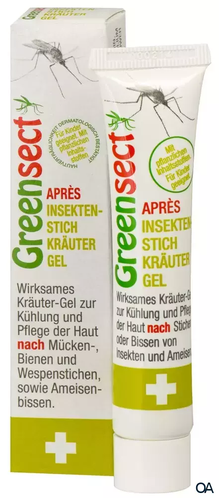 Greensect Nach-dem-Stich Kräuter-Gel
