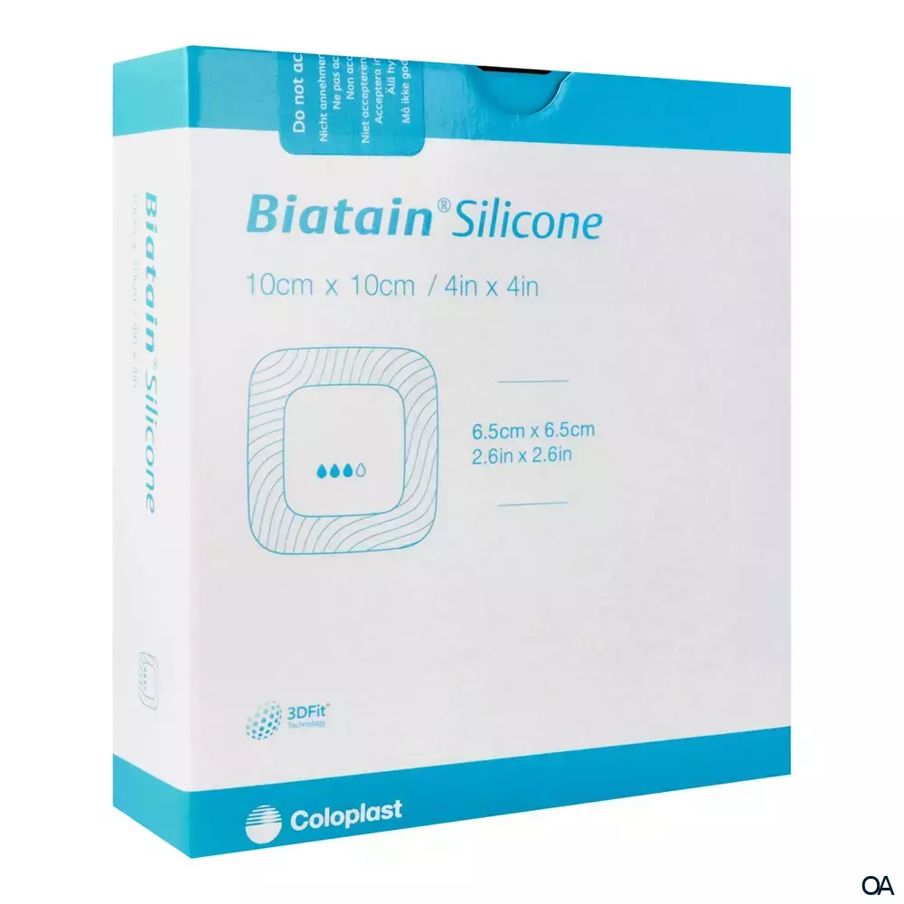 Biatain® Silicone Schaumverband steril, 10 x 10 cm Biatain® Silicone Schaumverband steril, 10 x 10 cm