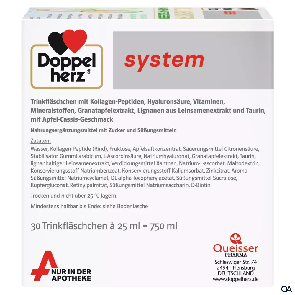 Doppelherz system Kollagen Extra Haare + Haut + Bindegewebe Trinkfläschchen Doppelherz system Kollagen Extra Haare + Haut + Bindegewebe Trinkfläschchen