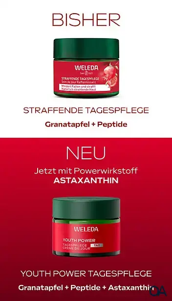 Weleda Youth Power Tagespflege Creme - Granatapfel