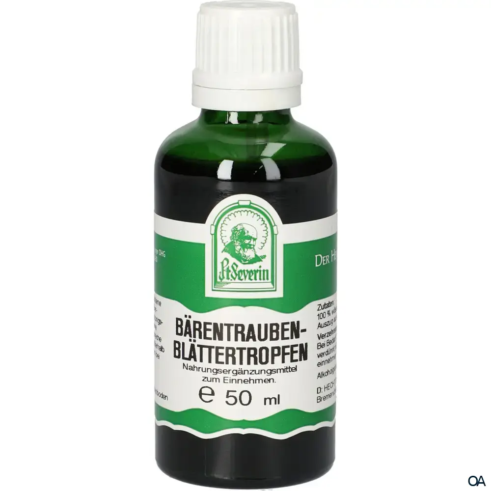 Pater Severin Bärentraubenblätter Tropfen