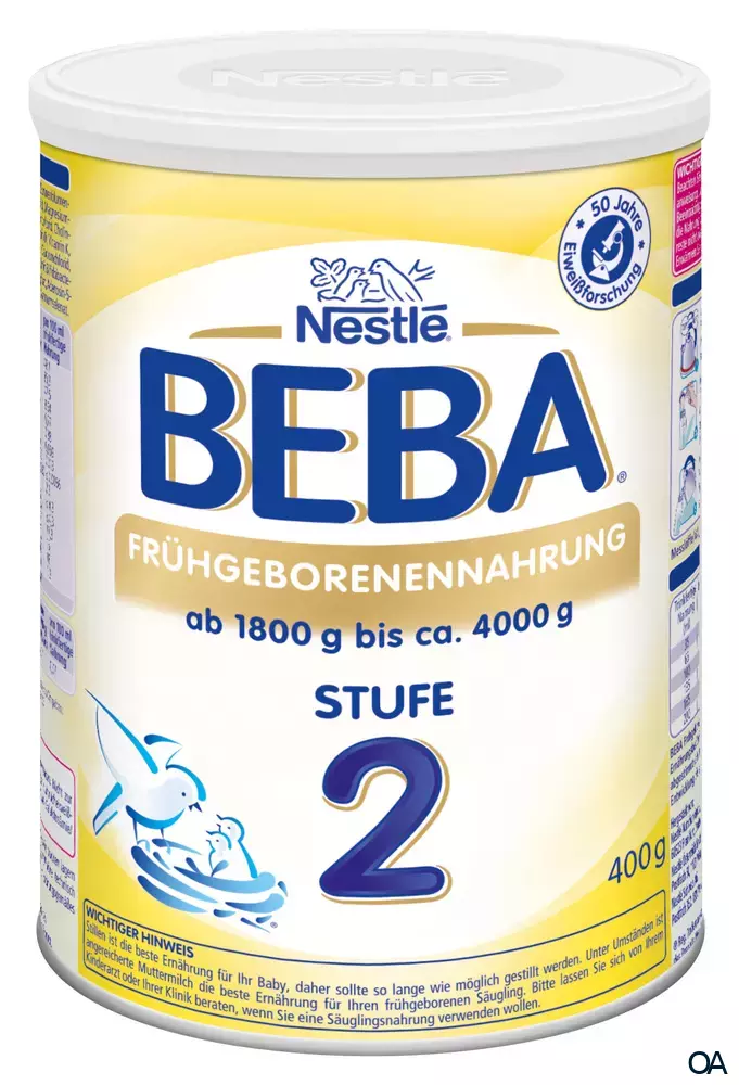 Nestlé Beba Frühgeborenennahrung Stufe 2 Pulver