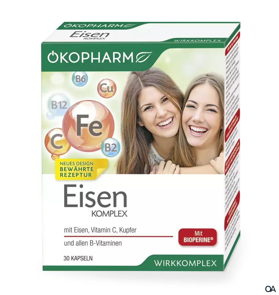 Ökopharm® Für den Mineral-Haushalt Eisen Kapseln Ökopharm® Für den Mineral-Haushalt Eisen Kapseln